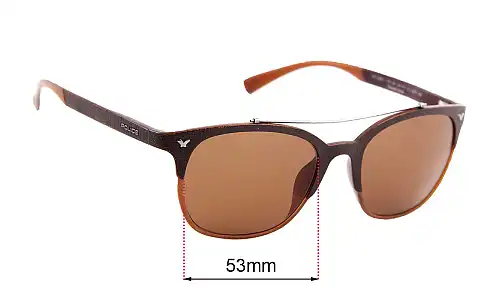 Sunglass Fix Replacement Lenses for Police SPL 161 - 53mm Wide Sunglass Fix Replacement Lenses for Police SPL 161 - 53mm Wide