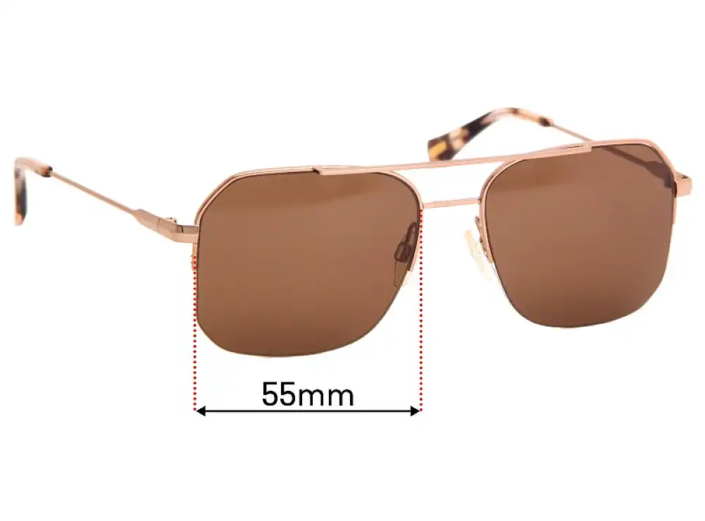 Sunglass Fix Replacement Lenses for Raen Munroe - 55mm Wide Sunglass Fix Replacement Lenses for Raen Munroe - 55mm Wide