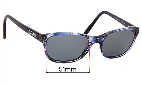 Sunglass Fix Replacement Lenses for Polo RA 7043 - 51mm Wide Polo RA 7043 Replacement Lenses 51mm wide