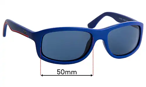 Sunglass Fix Replacement Lenses for Ray Ban RJ9058S - 50mm Wide Ray Ban RJ9058S Replacement Lenses 50mm wide