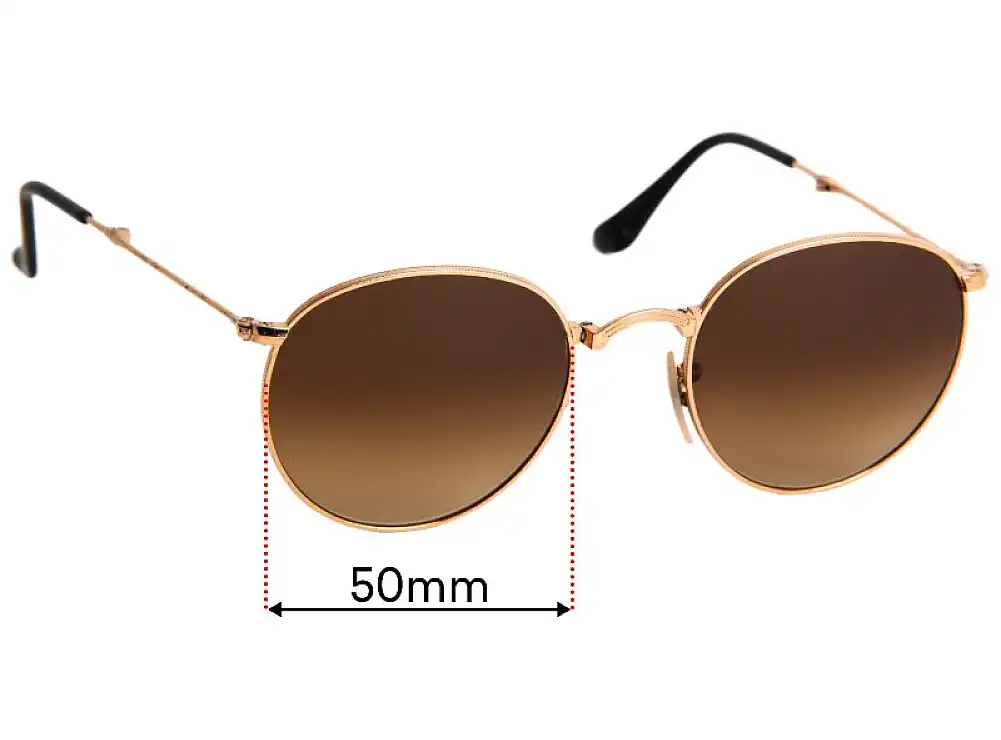 Sunglass Fix Replacement Lenses for Ray-Ban RB3532 Folding - 50mm Wide Sunglass Fix Replacement Lenses for Ray-Ban RB3532 Folding - 50mm Wide