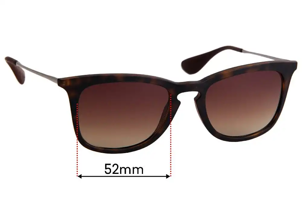 Sunglass Fix Replacement Lenses for Ray-Ban RB4221-F - 52mm Wide Sunglass Fix Replacement Lenses for Ray-Ban RB4221-F - 52mm Wide