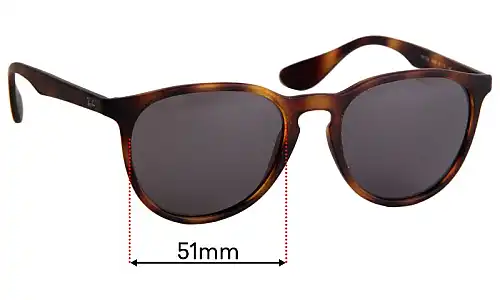 Sunglass Fix Replacement Lenses for Ray Ban RB7046 - 51mm Wide Ray Ban RB7046 Replacement Lenses 51mm wide