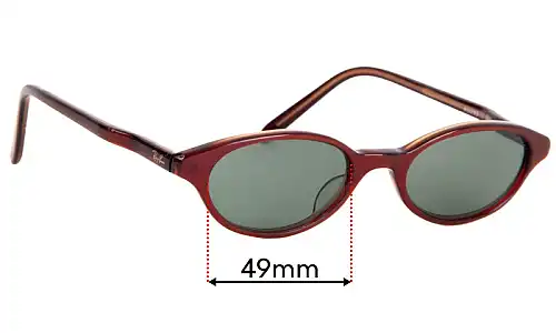 Sunglass Fix Replacement Lenses for Ray Ban B&L W3299 - 49mm Wide Ray Ban B&L W3299 Replacement Lenses 49mm wide