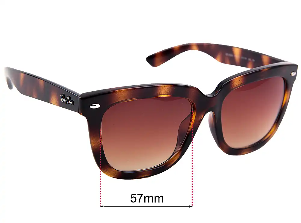 Sunglass Fix Replacement Lenses for Ray Ban RB4262D - 57mm Wide Sunglass Fix Replacement Lenses for Ray Ban RB4262D - 57mm Wide