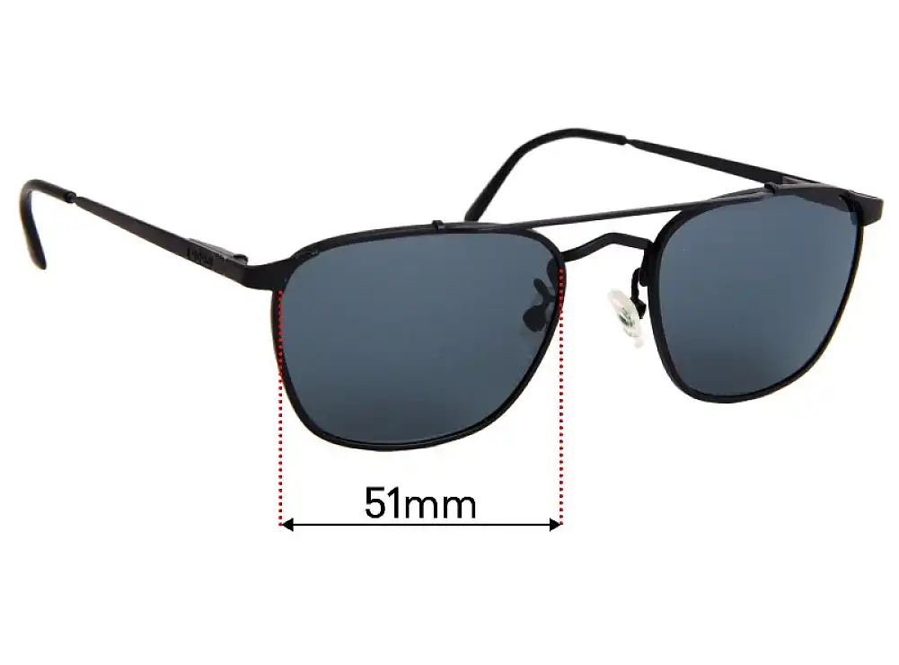 Sunglass Fix Replacement Lenses for Revo 967 001 - 51mm Wide Sunglass Fix Replacement Lenses for Revo 967 001 - 51mm Wide