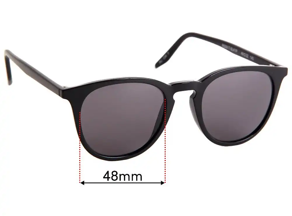 Sunglass Fix Replacement Lenses for Rispoli Chamberlain RS0017 - 48mm Wide Sunglass Fix Replacement Lenses for Rispoli Chamberlain RS0017 - 48mm Wide