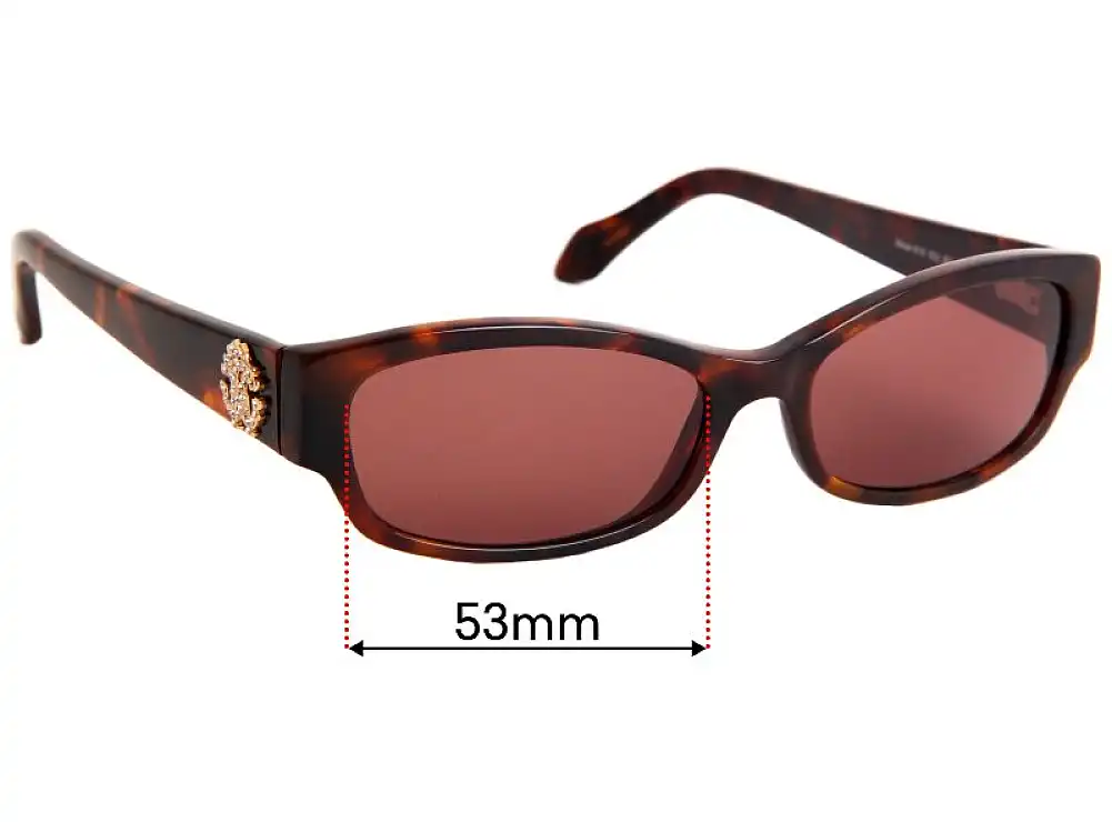 Sunglass Fix Replacement Lenses for Roberto Cavalli Alnair 816 - 53mm Wide Sunglass Fix Replacement Lenses for Roberto Cavalli Alnair 816 - 53mm Wide