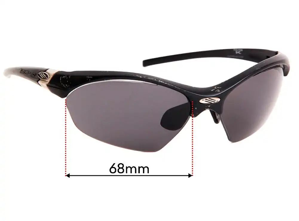 Sunglass Fix Replacement Lenses for Rudy Project Kalyos - 68mm Wide Sunglass Fix Replacement Lenses for Rudy Project Kalyos - 68mm Wide