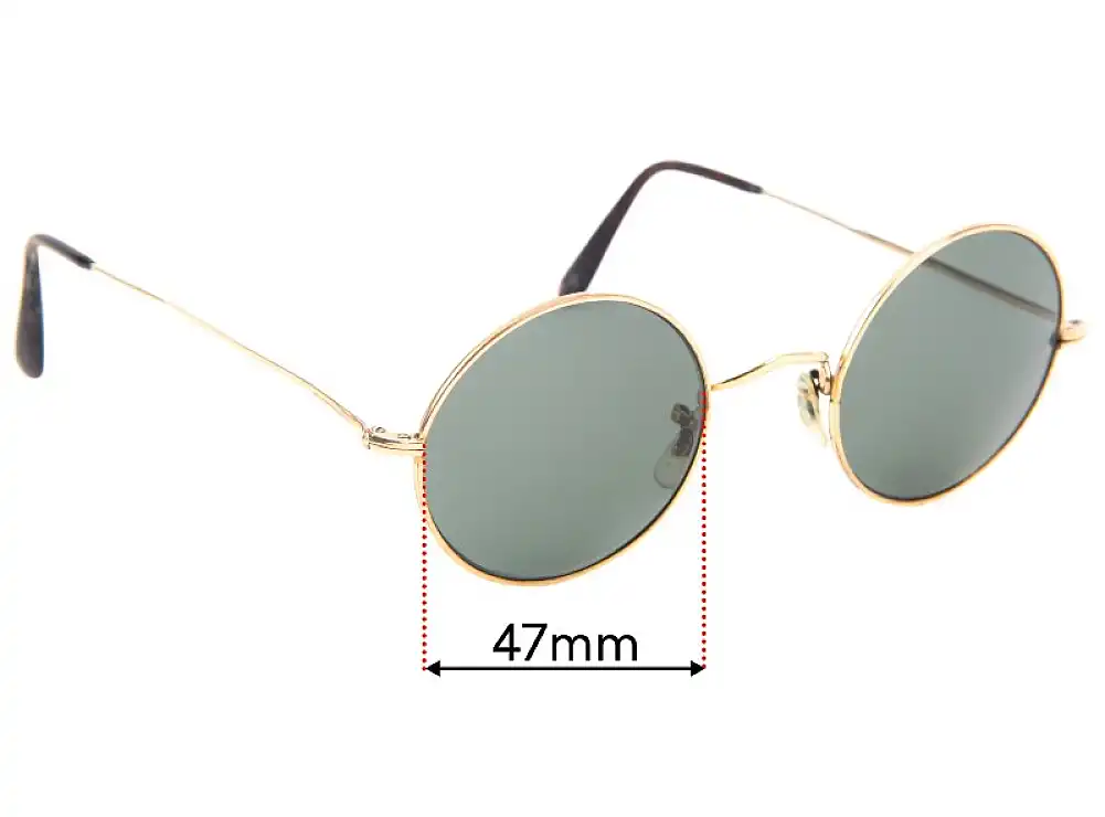 Sunglass Fix Replacement Lenses for Savile Row 14KT RG - 47mm Wide Sunglass Fix Replacement Lenses for Savile Row 14KT RG - 47mm Wide