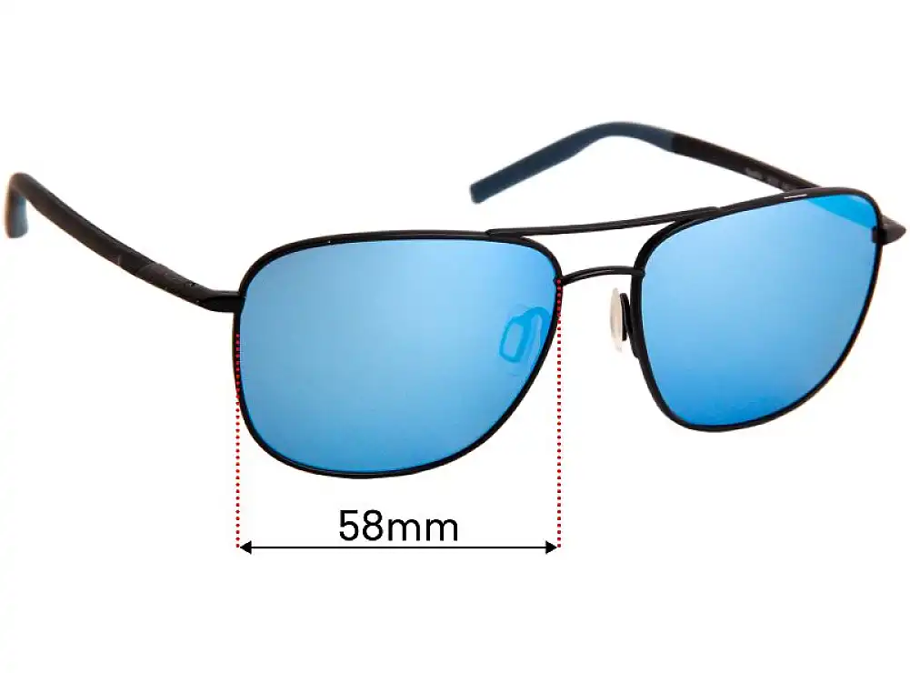 Sunglass Fix Replacement Lenses for Serengeti Spello - 58mm Wide Sunglass Fix Replacement Lenses for Serengeti Spello - 58mm Wide