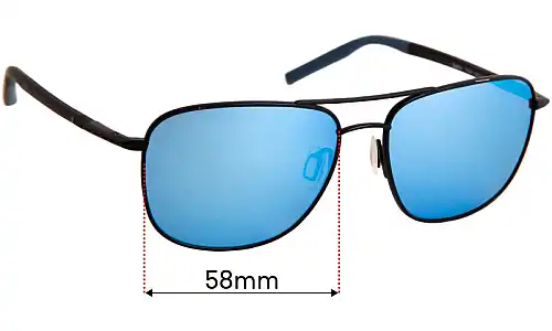 Sunglass Fix Replacement Lenses for Serengeti Spello - 58mm Wide Sunglass Fix Replacement Lenses for Serengeti Spello - 58mm Wide