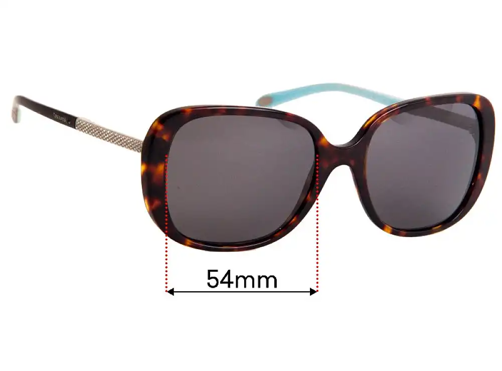Sunglass Fix Replacement Lenses for Tiffany & Co TF 4137-B - 54mm Wide Sunglass Fix Replacement Lenses for Tiffany & Co TF 4137-B - 54mm Wide