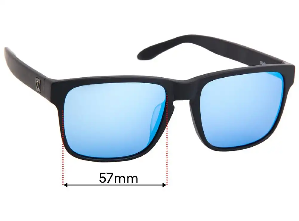 Sunglass Fix Replacement Lenses for Twice Stella - 57mm Wide Sunglass Fix Replacement Lenses for Twice Stella - 57mm Wide