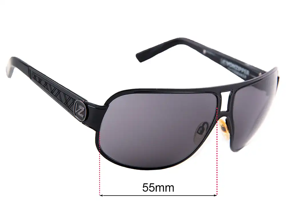 Sunglass Fix Replacement Lenses for Von Zipper Tastemaker - 68mm Wide Sunglass Fix Replacement Lenses for Von Zipper Tastemaker - 68mm Wide