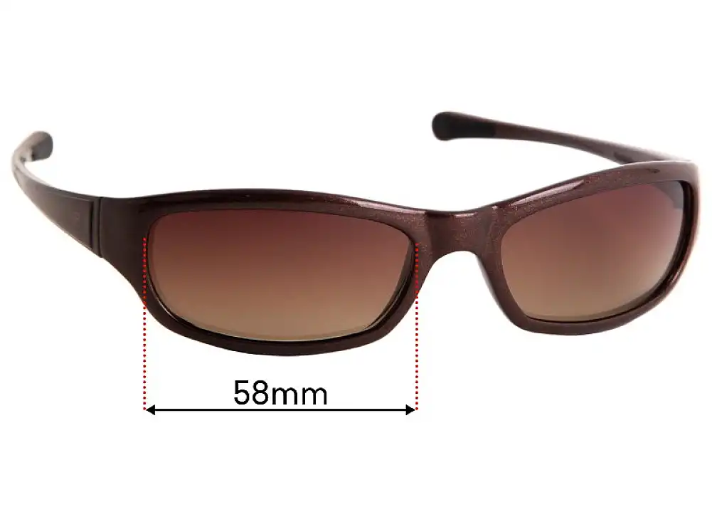 Sunglass Fix Replacement Lenses for Vuarnet REF111 - 58mm Wide Sunglass Fix Replacement Lenses for Vuarnet REF111 - 58mm Wide