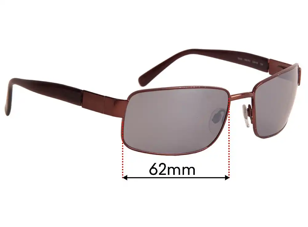 Sunglass Fix Replacement Lenses for Revo 3043 - 62mm Wide Sunglass Fix Replacement Lenses for Revo 3043 - 62mm Wide