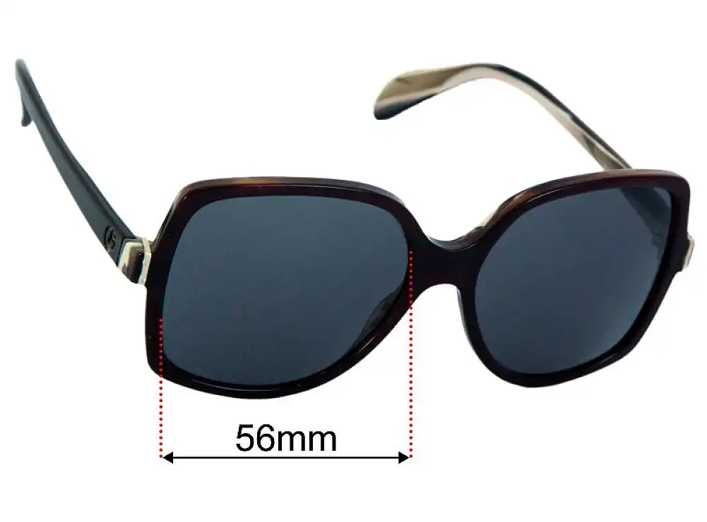 Sunglass Fix Replacement Lenses for Giorgio Armani GA 850/S - 56mm Wide Sunglass Fix Replacement Lenses for Giorgio Armani GA 850/S - 56mm Wide