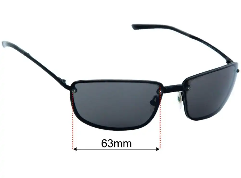 Sunglass Fix Replacement Lenses for Gucci GG1691 - 63mm Wide Sunglass Fix Replacement Lenses for Gucci GG1691 - 63mm Wide