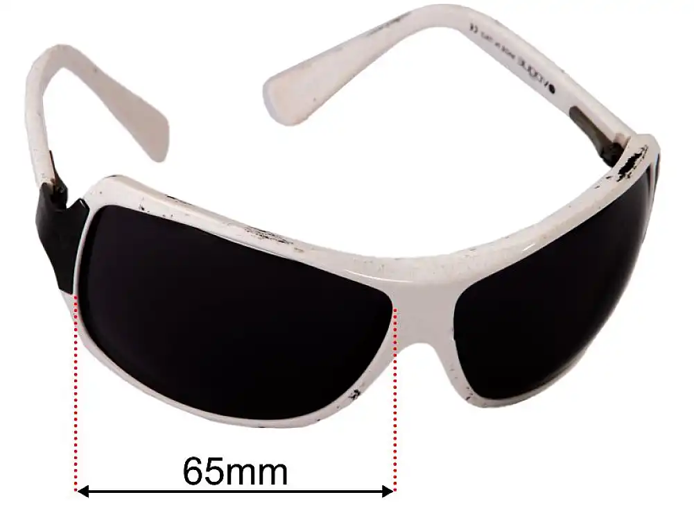 Sunglass Fix Replacement Lenses for Vogue VO2314-S - 65mm Wide - Side View Sunglass Fix Replacement Lenses for Vogue VO2314-S - 65mm Wide - Side View
