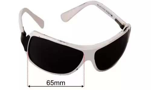 Sunglass Fix Replacement Lenses for Vogue VO2314-S - 65mm Wide - Side View Vogue VO2314-S Replacement Lenses 65mm wide - Side View
