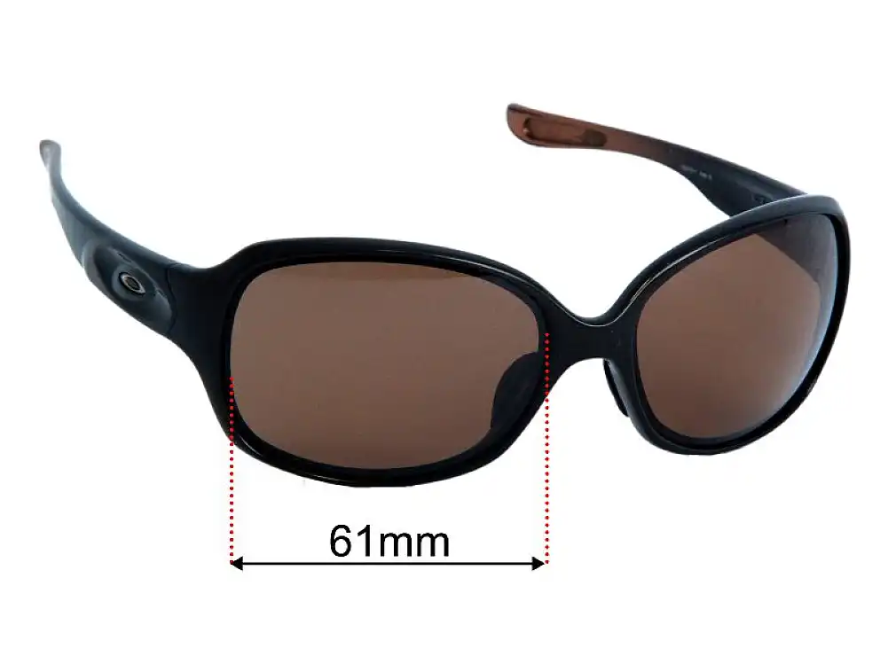 Sunglass Fix Replacement Lenses for Oakley Drizzle OO9159 - 61mm Wide Sunglass Fix Replacement Lenses for Oakley Drizzle OO9159 - 61mm Wide