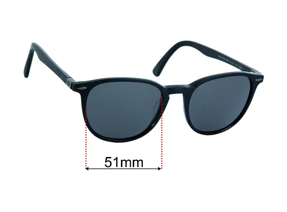 Replacement Lenses for Jaguar Mod. 37271 51mm Replacement Lenses for Jaguar Mod. 37271 51mm