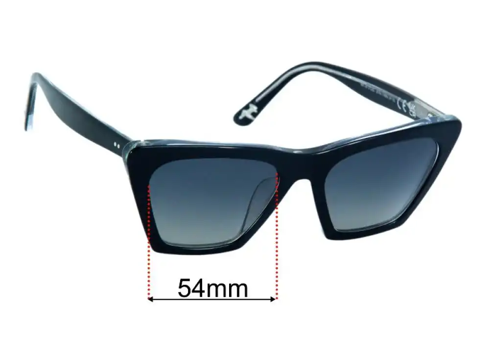 Sunglass Fix Replacement Lenses for Maui Jim 849 Kini Kini - 54mm Wide Sunglass Fix Replacement Lenses for Maui Jim 849 Kini Kini - 54mm Wide