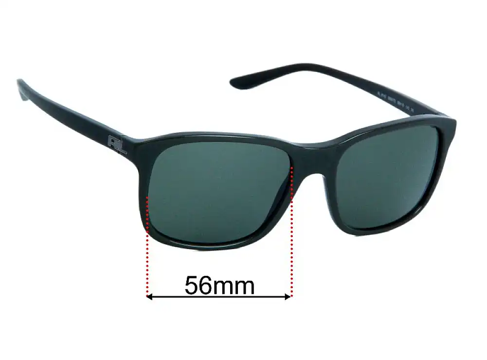 Sunglass Fix Replacement Lenses for Polo RL 8142 - 56mm Wide Sunglass Fix Replacement Lenses for Polo RL 8142 - 56mm Wide