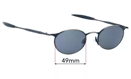 Sunglass Fix Replacement Lenses for Oakley OO - 49mm Wide Oakley OO Replacement Lenses 49mm wide