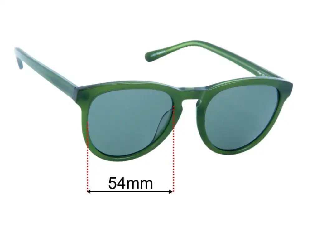 Sunglass Fix Replacement Lenses for Louenhide Piper - 54mm Wide Sunglass Fix Replacement Lenses for Louenhide Piper - 54mm Wide