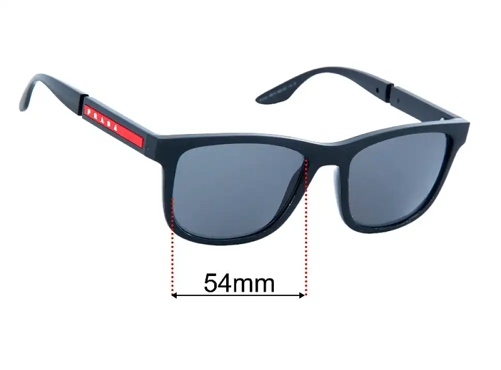Sunglass Fix Replacement Lenses for Prada SPS04X 54mm Sunglass Fix Replacement Lenses for Prada SPS04X 54mm