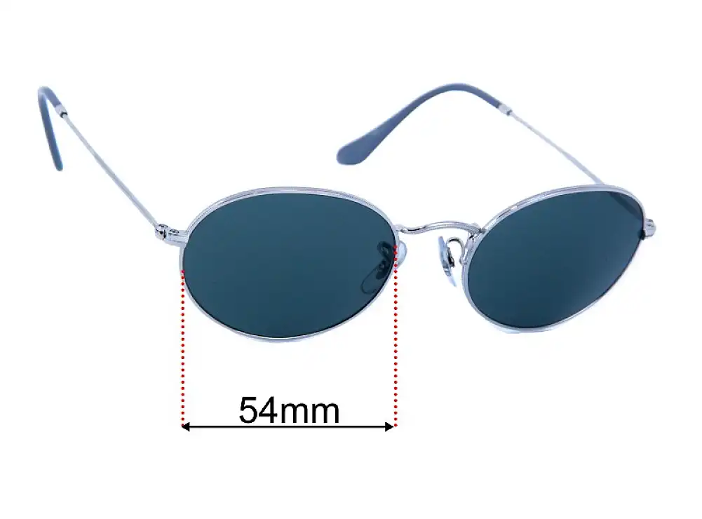 Sunglass Fix Replacement Lenses for Ray-Ban RB3547 Oval - 54mm Wide Sunglass Fix Replacement Lenses for Ray-Ban RB3547 Oval - 54mm Wide