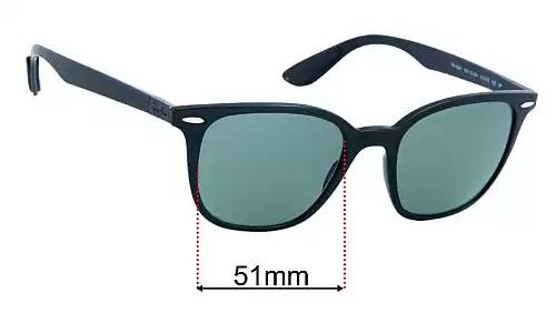 Sunglass Fix Replacement Lenses for Ray-Ban RB4297 - 51mm Wide Ray-Ban RB4297 Replacement Lenses 51mm wide
