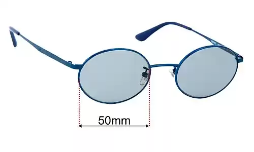 Sunglass Fix Replacement Lenses for Ray Ban RB8761D 50mm Ray Ban RB8761D Replacement Lenses 50mm wide