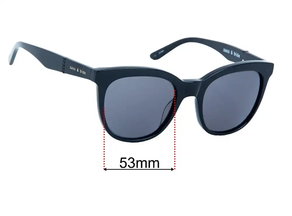 Sunglass Fix Replacement Lenses for Sass & Bide Atlantis 53mm Sunglass Fix Replacement Lenses for Sass & Bide Atlantis 53mm