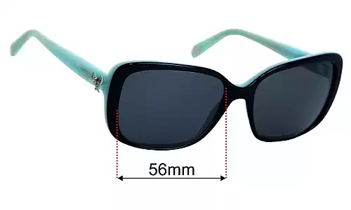 Sunglass Fix Replacement Lenses for Tiffany & Co TF 4092 - 56mm Wide Tiffany & Co TF 4092 Replacement Lenses 56mm wide