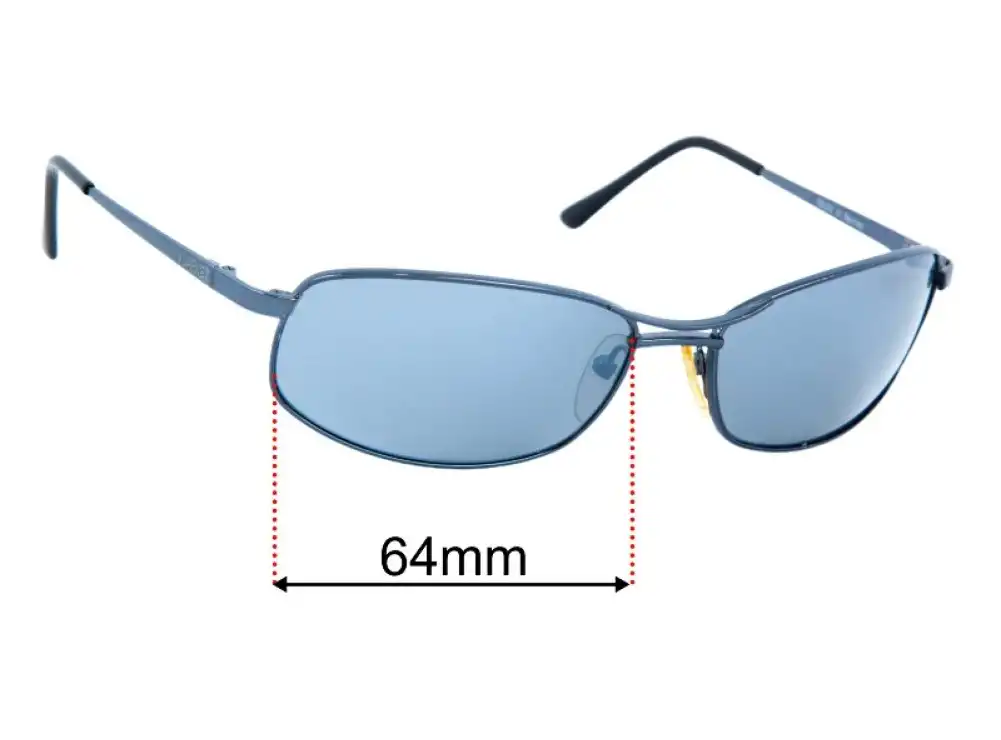 Sunglass Fix Replacement Lenses for Vuarnet Pouilloux Ref.174 - 64mm Wide Sunglass Fix Replacement Lenses for Vuarnet Pouilloux Ref.174 - 64mm Wide