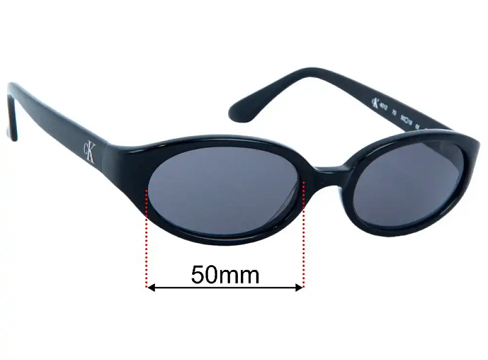 Sunglass Fix Replacement Lenses for Calvin Klein CK4012 - 50mm Wide Sunglass Fix Replacement Lenses for Calvin Klein CK4012 - 50mm Wide