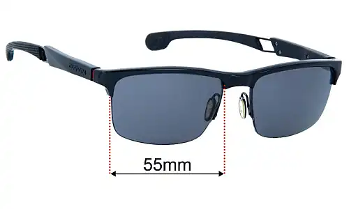 Sunglass Fix Replacement Lenses for Carrera 4403/V - 55mm Wide Carrera 4403/V Replacement Lenses 55mm wide