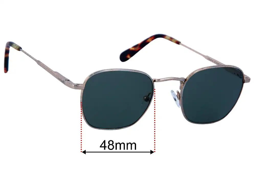Sunglass Fix Replacement Lenses for Crap Eyewear The Groove Pilot - 48mm Wide Sunglass Fix Replacement Lenses for Crap Eyewear The Groove Pilot - 48mm Wide