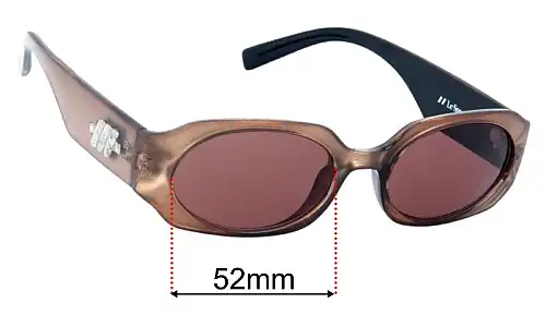 Sunglass Fix Replacement Lenses for Le Specs Shebang - 52mm Wide Le Specs Shebang Replacement Lenses 52mm wide