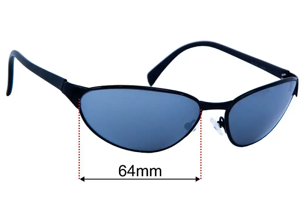 Sunglass Fix Replacement Lenses for Ray-Ban RB3102 Predator - 64mm Wide Sunglass Fix Replacement Lenses for Ray-Ban RB3102 Predator - 64mm Wide