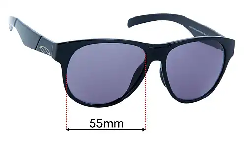 Sunglass Fix Replacement Lenses for Smith Townsend - 55mm Wide Smith Townsend Replacement Lenses 55mm wide