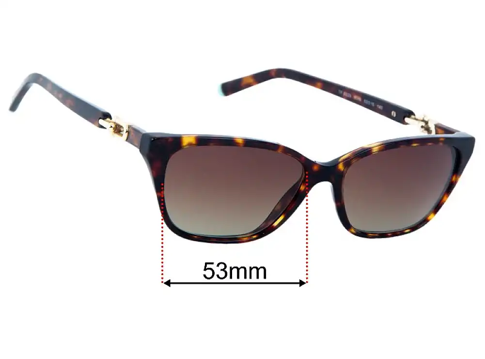 Sunglass Fix Replacement Lenses for Tiffany & Co TF 2229 - 53mm Wide Sunglass Fix Replacement Lenses for Tiffany & Co TF 2229 - 53mm Wide