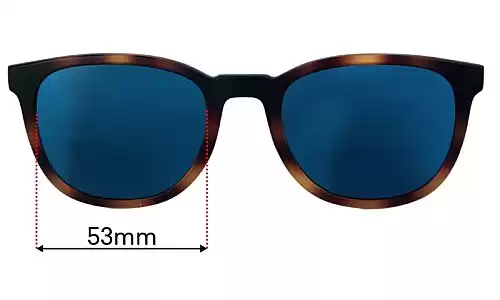 Sunglass Fix Replacement Lenses for Arnette Momos AN4289 (CLIP ON) - 53mm Wide Arnette Momos AN4289 (CLIP ON) Replacement Lenses 53mm wide