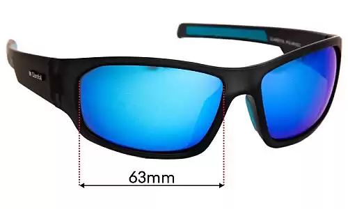 Sunglass Fix Replacement Lenses for Cancer Council Hogan - 63mm Wide Cancer Council Hogan Replacement Lenses 63mm wide