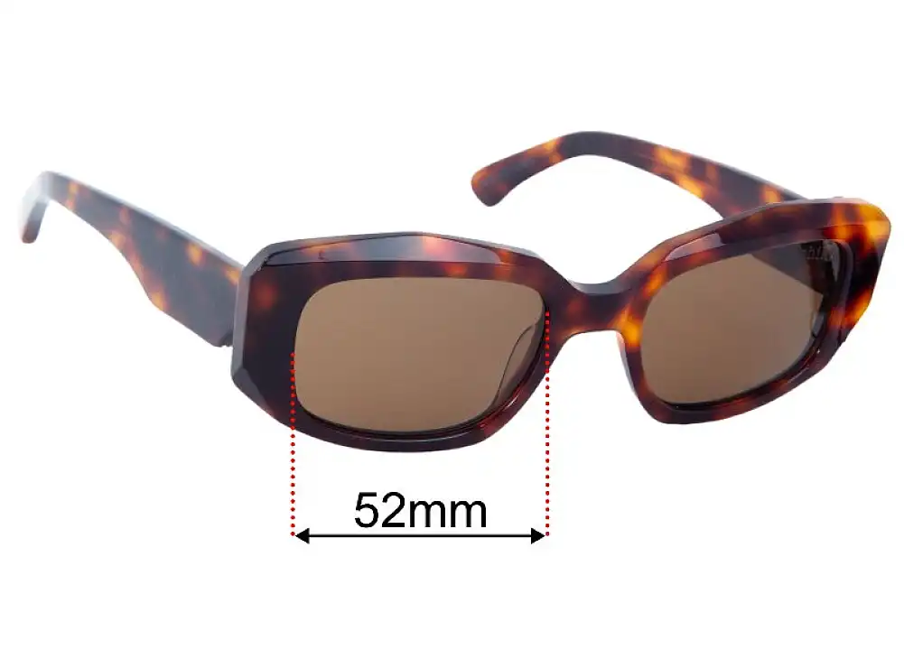 Sunglass Fix Replacement Lenses for Childe Vivify - 52mm Wide Sunglass Fix Replacement Lenses for Childe Vivify - 52mm Wide