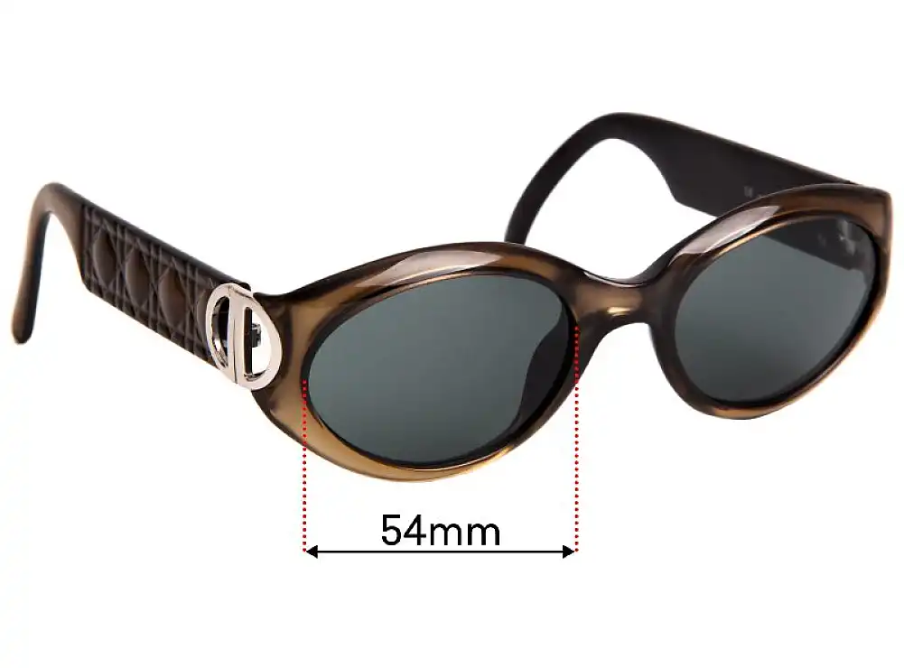 Sunglass Fix Replacement Lenses for Christian Dior Pandiora - 54mm Wide Sunglass Fix Replacement Lenses for Christian Dior Pandiora - 54mm Wide