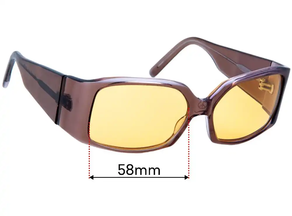 Sunglass Fix Replacement Lenses for Christian Roth CR14273 - 58mm Wide Sunglass Fix Replacement Lenses for Christian Roth CR14273 - 58mm Wide
